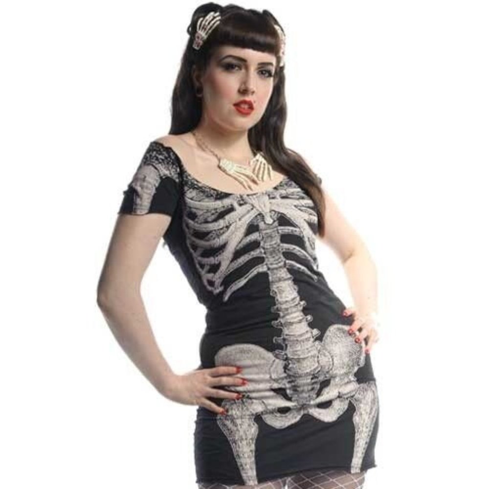 Kreepsville Skeleton Dress